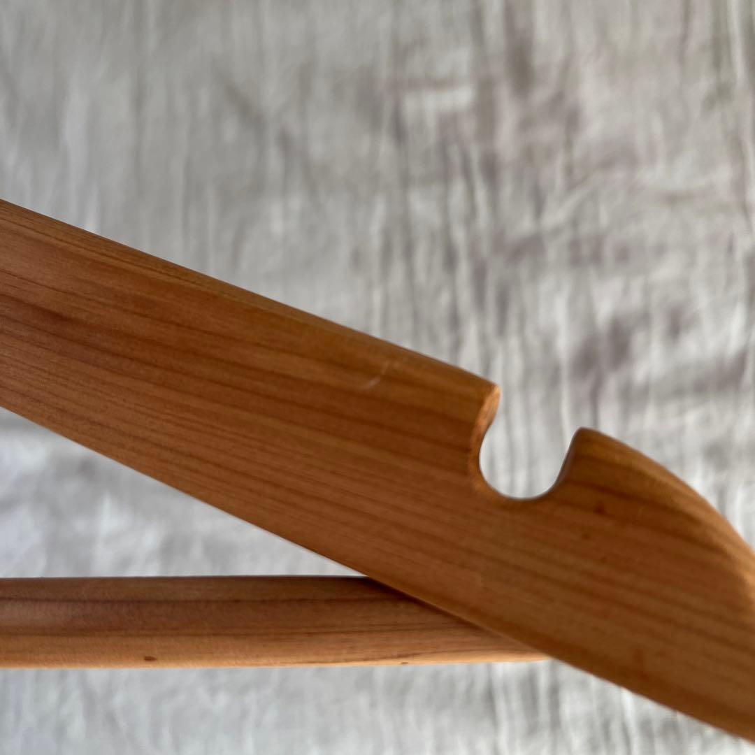 無印良品木製ハンガー10本セット