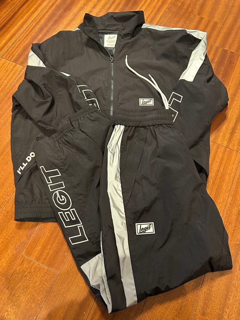 LEGIT レジット完売　上下セット ブラック　バスケ