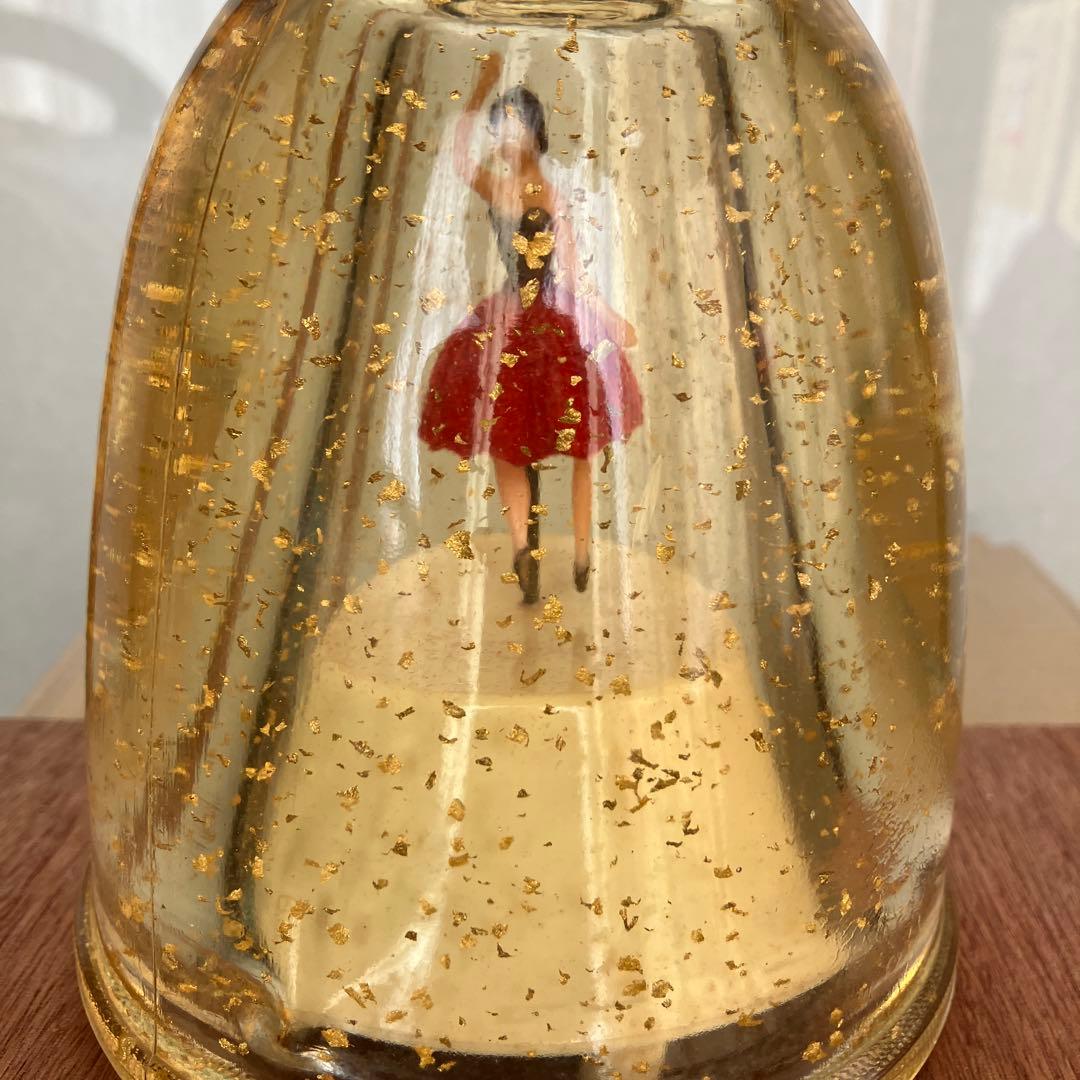 ま*。様 【超希少】BOLS ボルス バレリーナ リキュール 金箔スノードーム