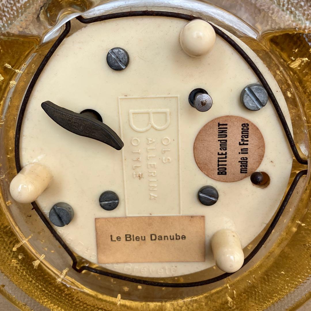 ま*。様 【超希少】BOLS ボルス バレリーナ リキュール 金箔スノードーム