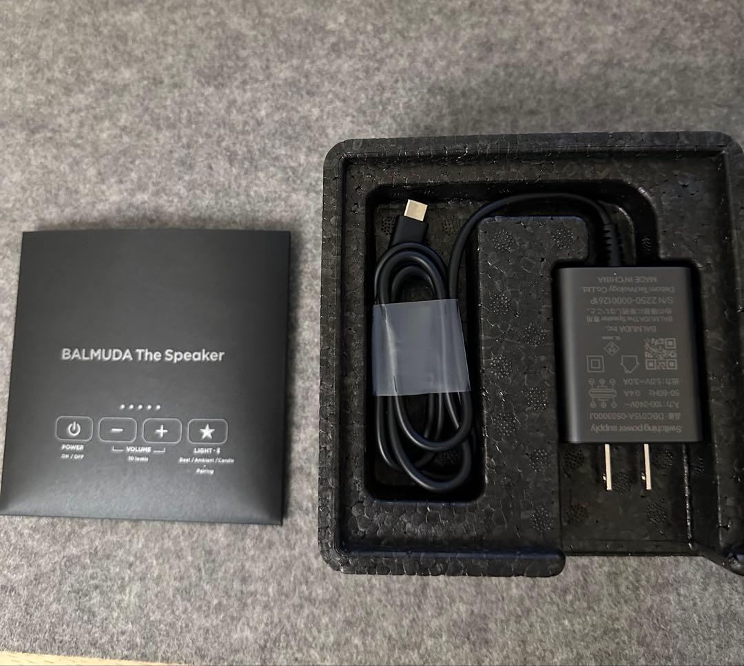 BALMUDA バルミューダ スピーカー ホワイト M01A-WH