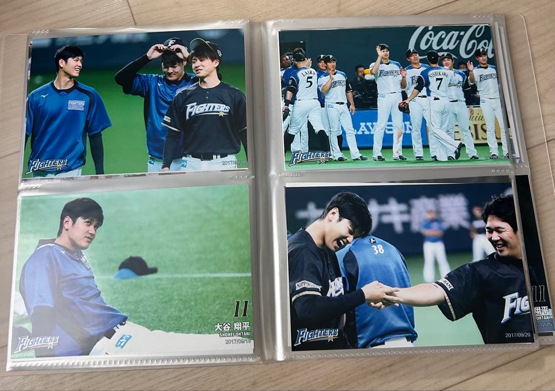 大谷翔平選手　日ハム　2017年ハイライトフォトセット