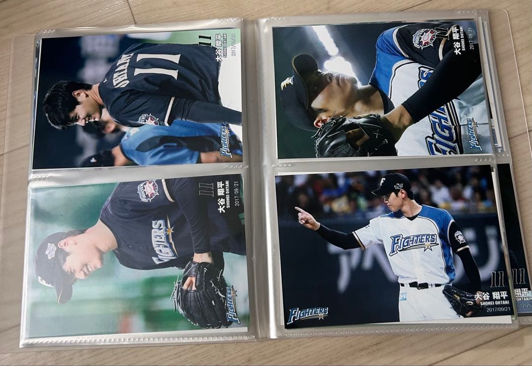 大谷翔平選手　日ハム　2017年ハイライトフォトセット