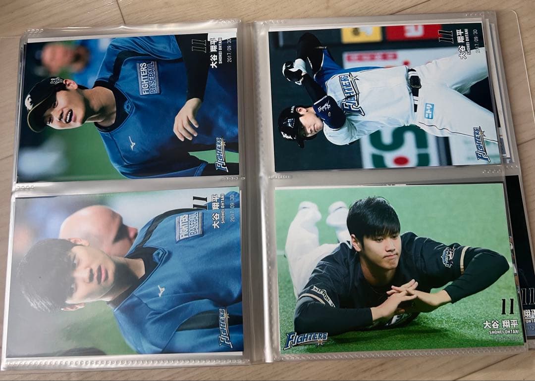 大谷翔平選手　日ハム　2017年ハイライトフォトセット