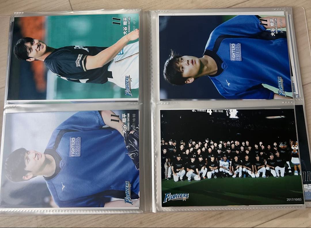 大谷翔平選手　日ハム　2017年ハイライトフォトセット