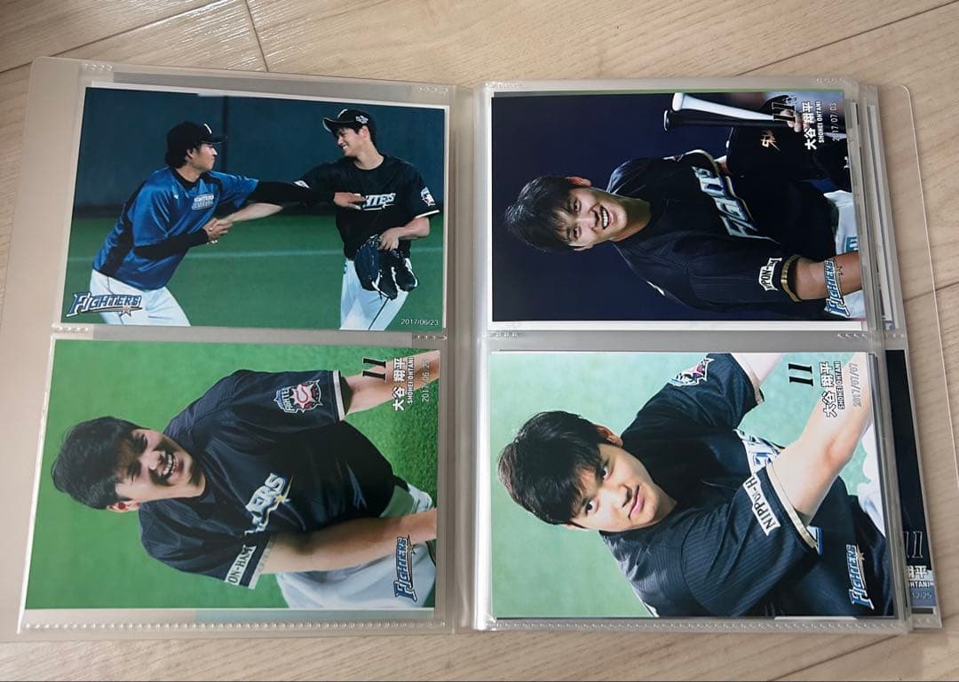 大谷翔平選手　日ハム　2017年ハイライトフォトセット