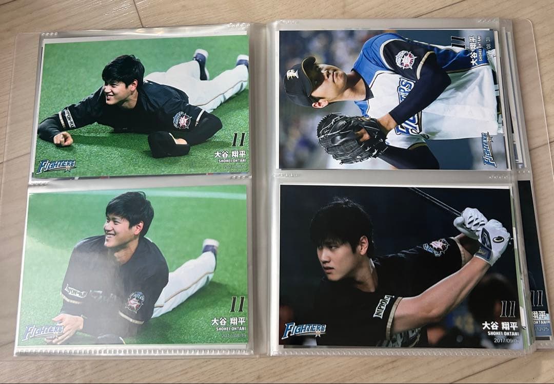 大谷翔平選手　日ハム　2017年ハイライトフォトセット
