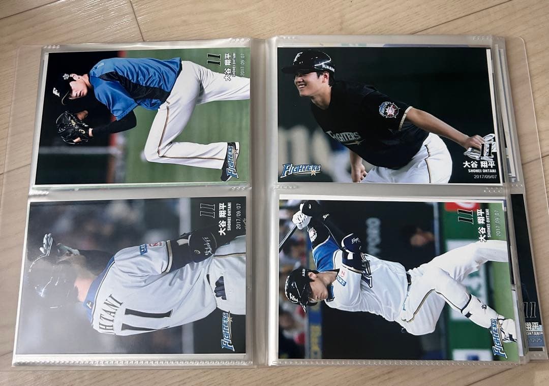大谷翔平選手　日ハム　2017年ハイライトフォトセット