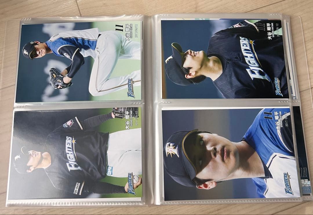 大谷翔平選手　日ハム　2017年ハイライトフォトセット