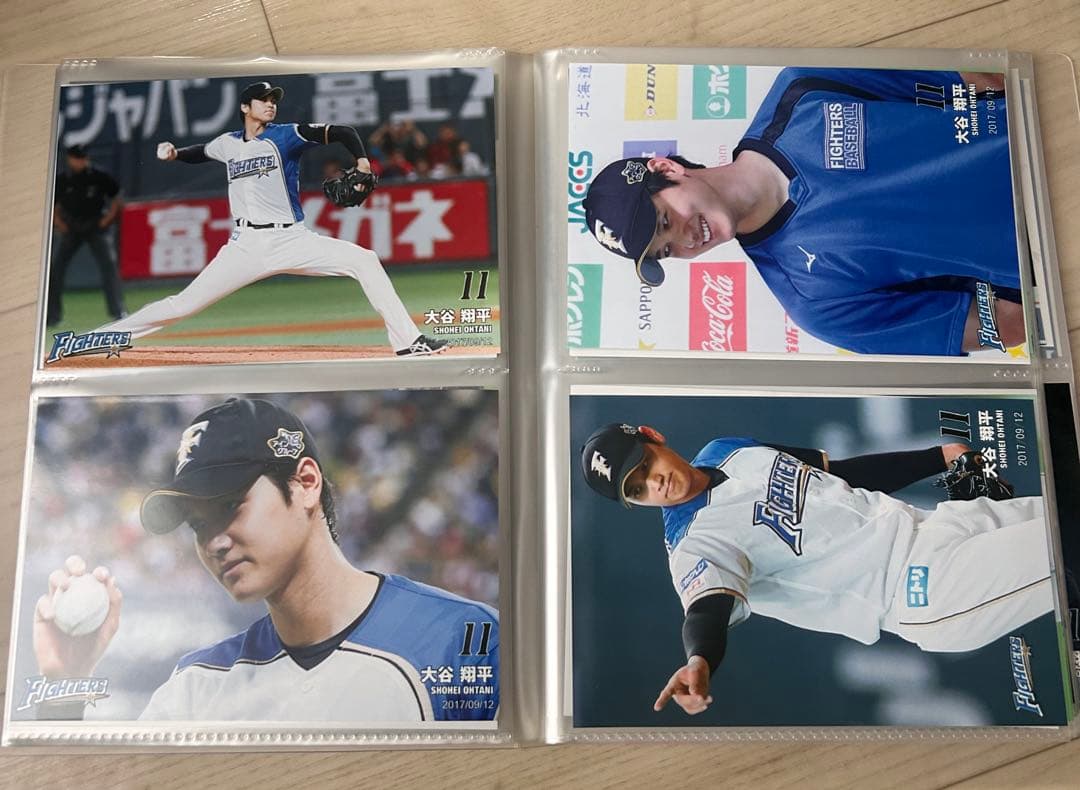 大谷翔平選手　日ハム　2017年ハイライトフォトセット