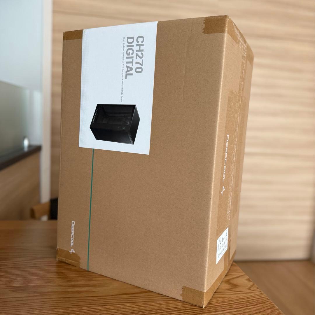 【値下げ】Deepcool CH270 DIGITAL ブラック PCケース