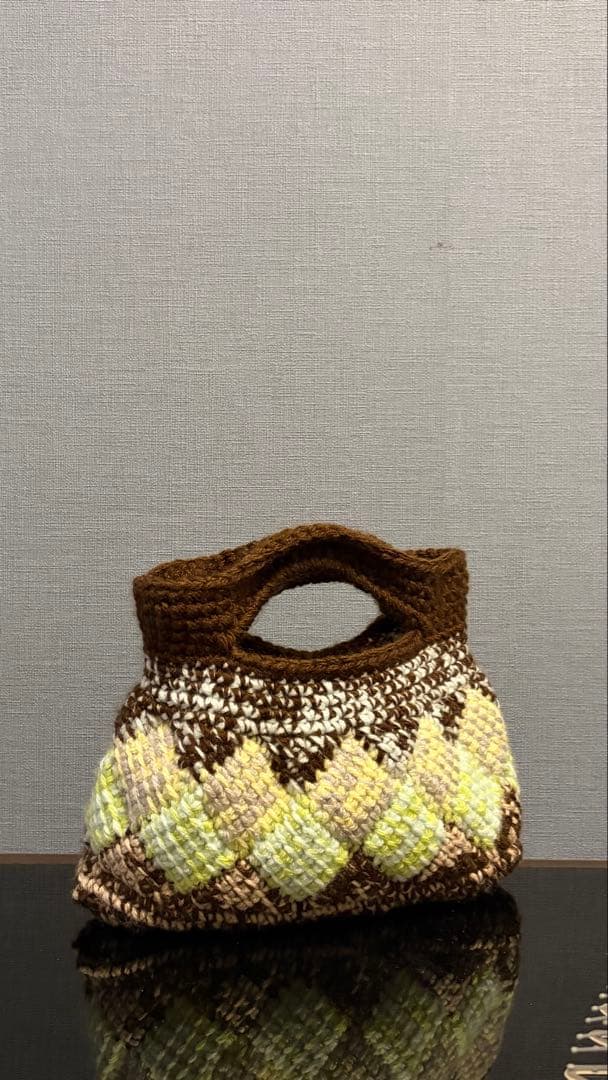 手編みカバン