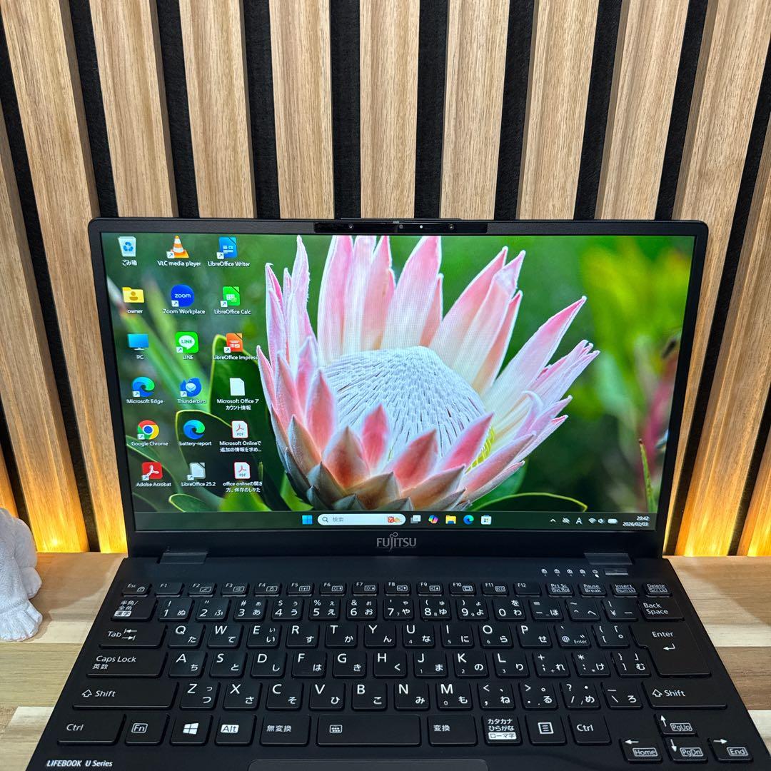 極美品‼️LIFEBOOK☘️最高峰i7☘第11世代☘️フルHD☘最新ノートパソコン