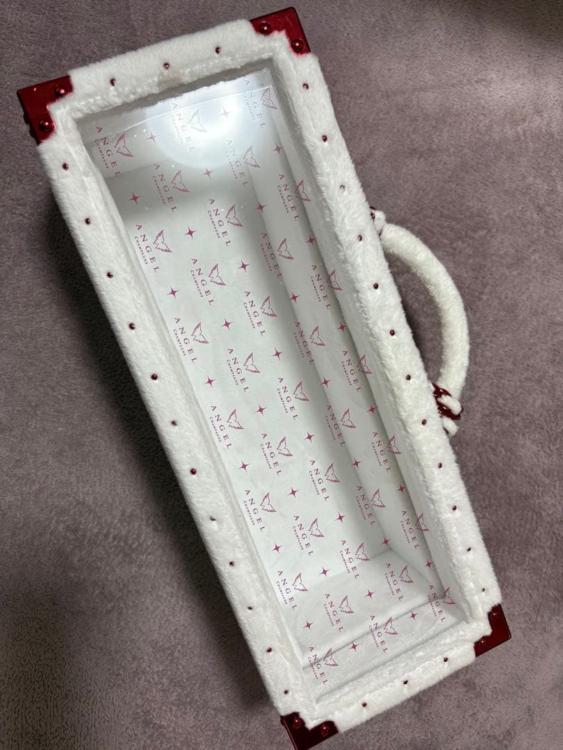 シャンパン エンジェル ドゥミセック クリスマス限定 赤