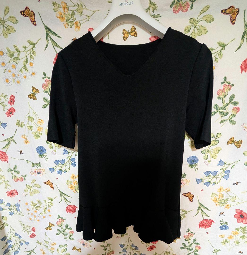 ADORE ラッフルニット　ブラック