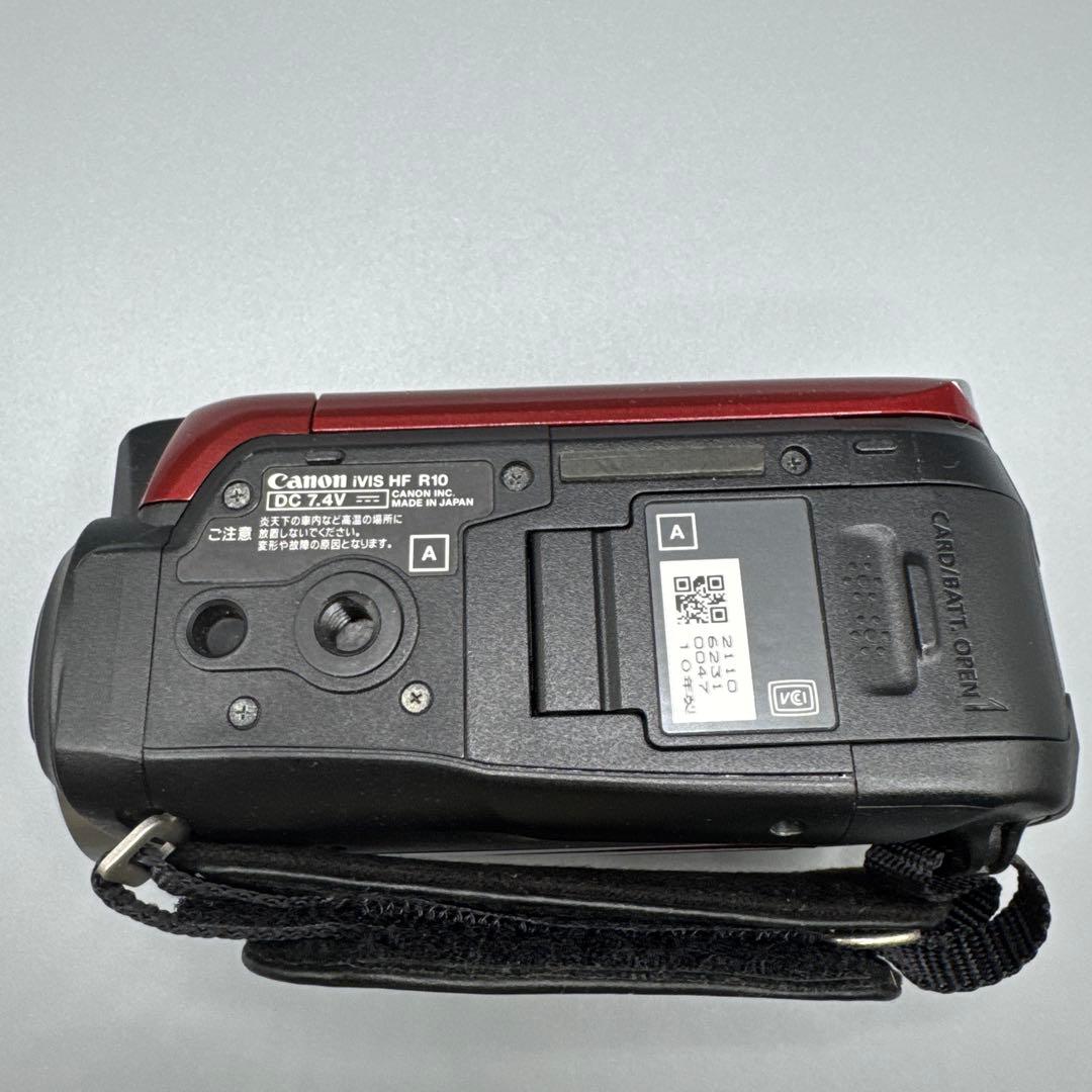 B044 Canon iVIS HF R10 デジタル ビデオ カメラ