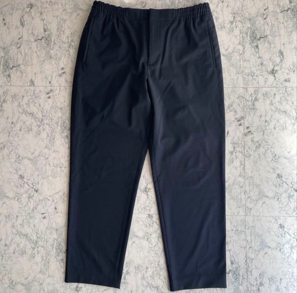 【美品】 Theory メンズスーツ ジャージー素材 セットアップ ネイビー