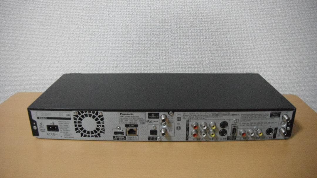 パナソニック ブルーレイレコーダー 「DMR-BW780」 動作品