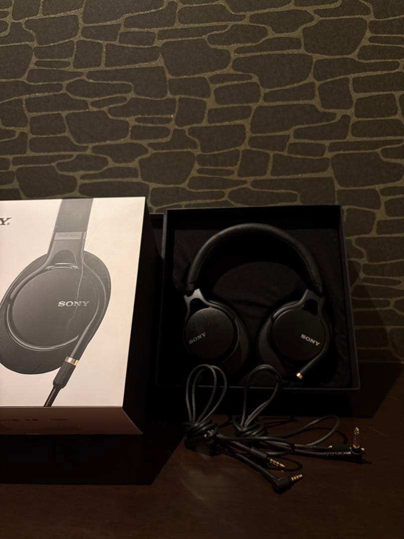 SONY MDR-1AM2 ブラック 有線ヘッドホン