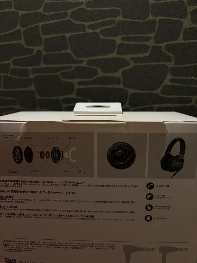 SONY MDR-1AM2 ブラック 有線ヘッドホン