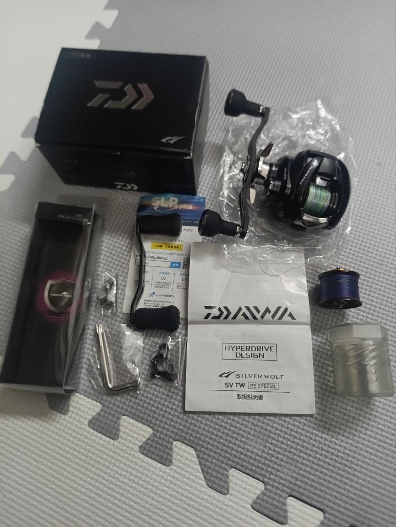 ダイワ　シルバーウルフ　SV　TW　1000XHL 替えスプール・替えハンドル