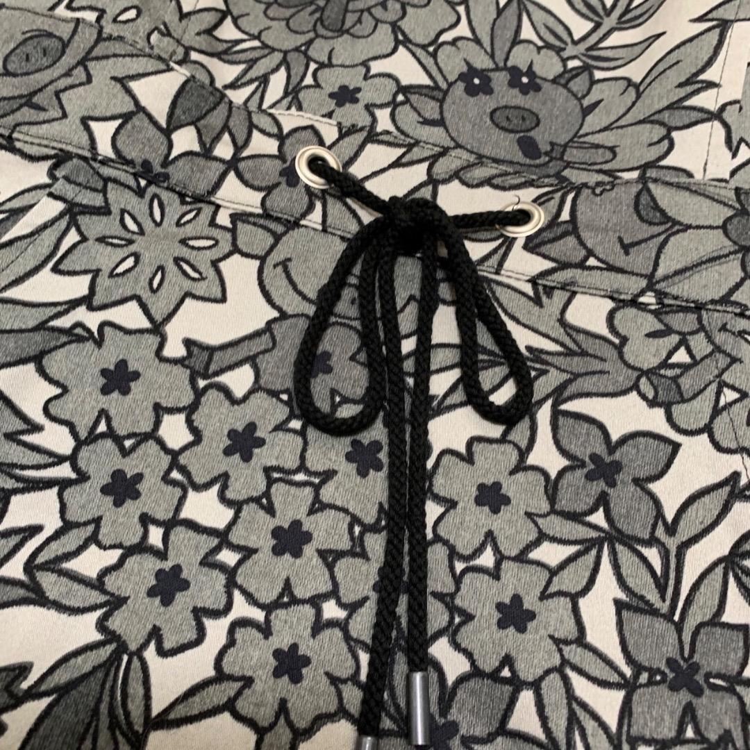 【美品】OLLEBOREBLA アルベロベロ　薄手コート　ぶたさん　グレー