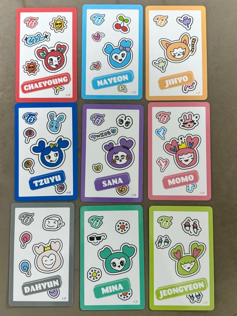 TWICE THIS IS FOR グッズ1万円特典トレカ コンプリート