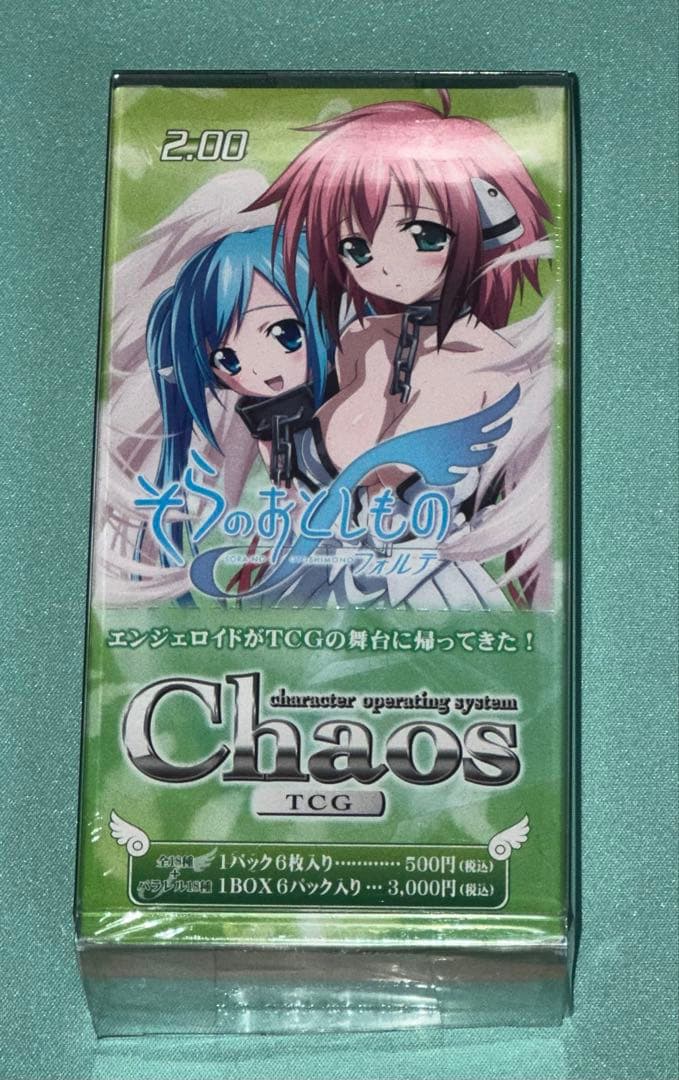 chaos tcg そらのおとしものf　エクストラブースター　未開封 BOX