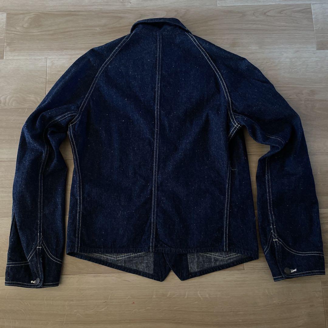 未使用　ウエアハウス　カバーオール　デニムジャケット　42 ショート丈