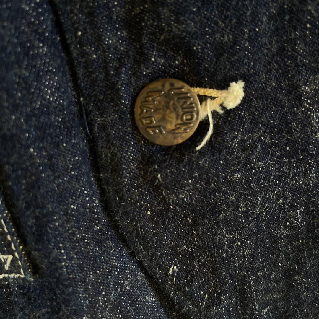 未使用　ウエアハウス　カバーオール　デニムジャケット　42 ショート丈