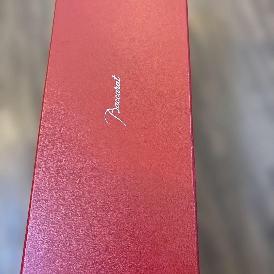 バカラ　専用ボックス付き　花瓶