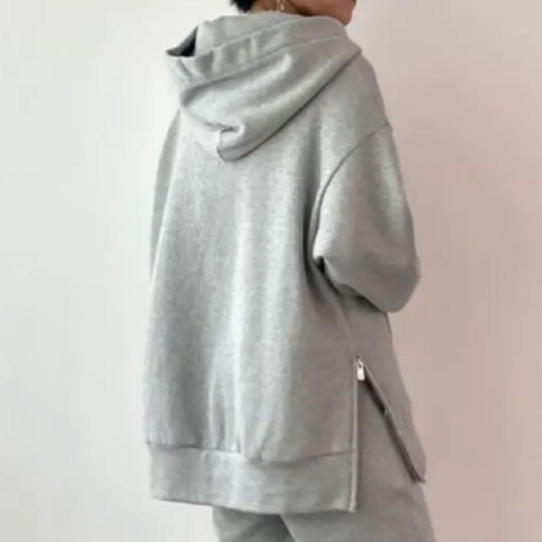 グレースコンチネンタル(クラス)ラメ起毛裏毛フーディ　最終値下げしました