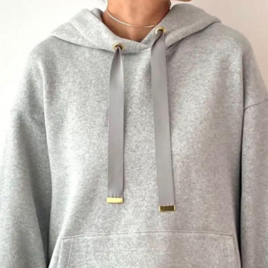 グレースコンチネンタル(クラス)ラメ起毛裏毛フーディ　最終値下げしました