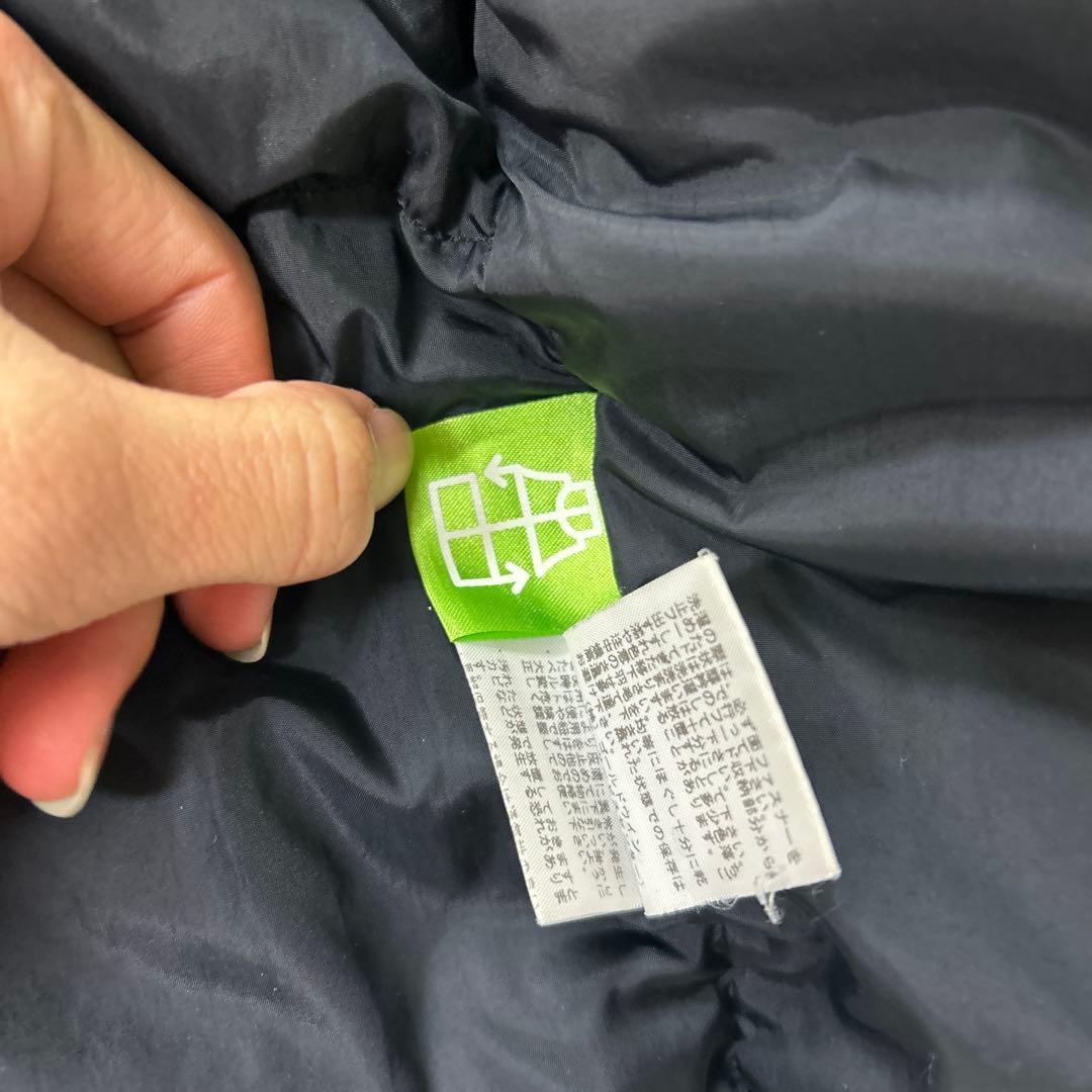 THE NORTH FACE ブラック ダウンジャケット ショートヌプシ