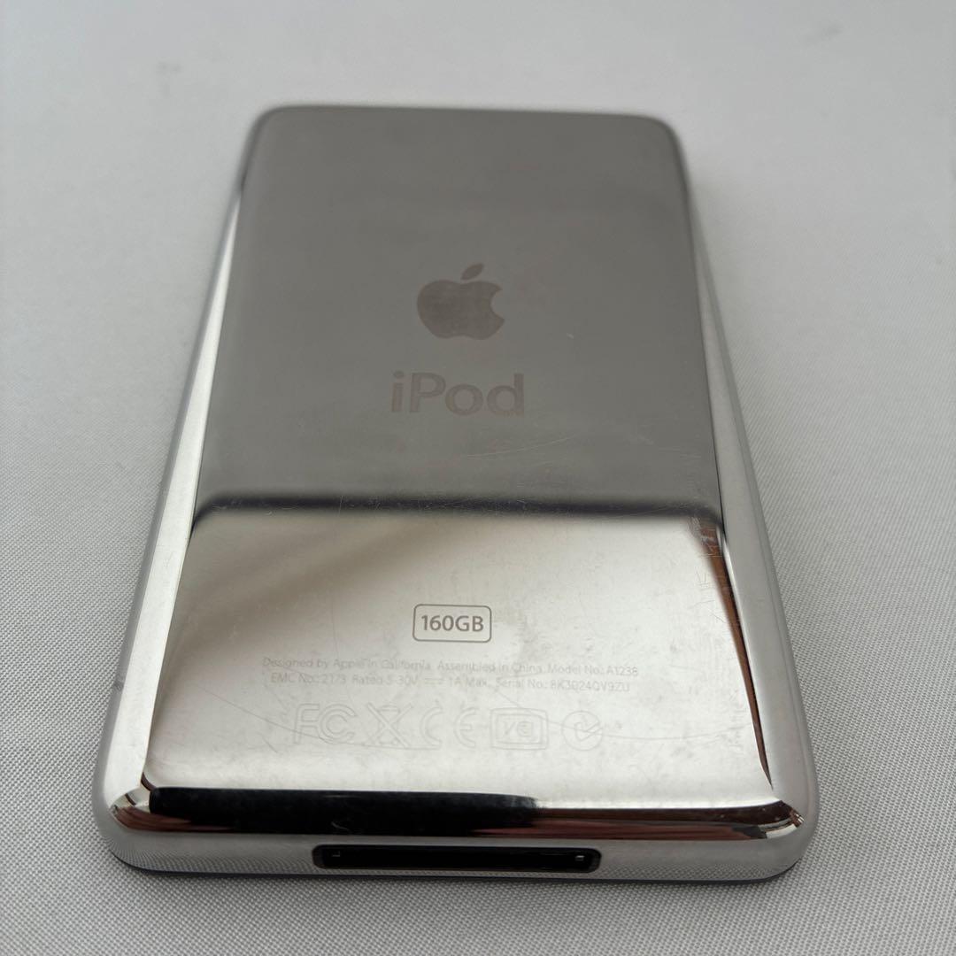 動作確認済み ipod classic 160GB ケーブル付き A1238