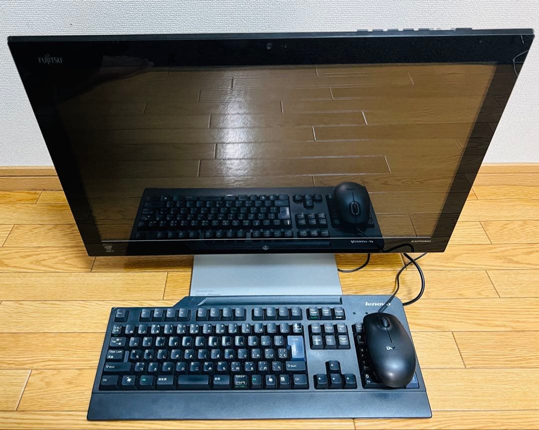 液晶一体型パソコン 富士通 FUJITSU OFFICE/SSD500gb