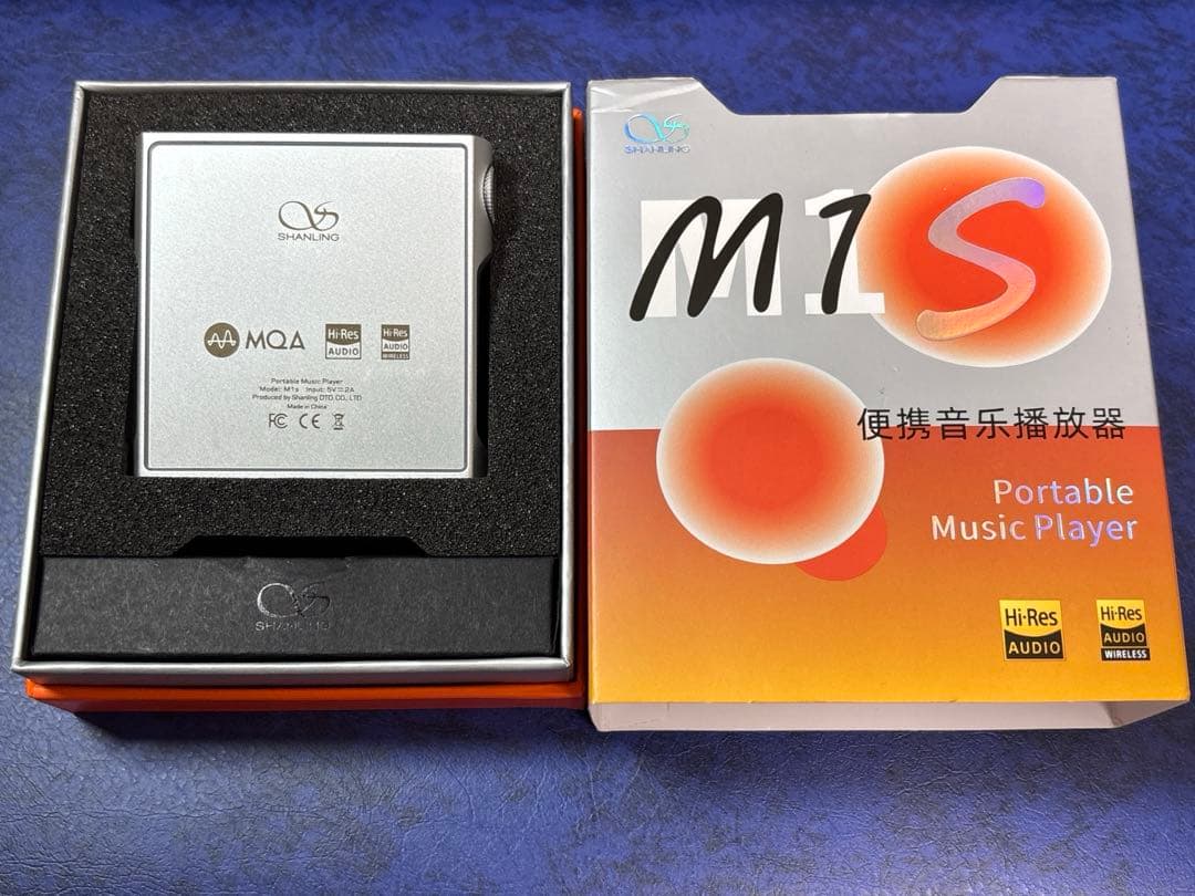 【純正レザーケース付き】SHANLING M1S デジタルオーディオプレーヤー