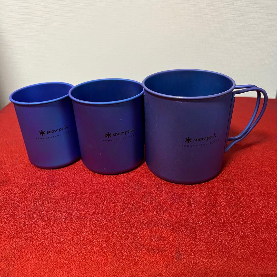 専用) PEAKランドステーション限定チタンシングルマグ3点スタッキング