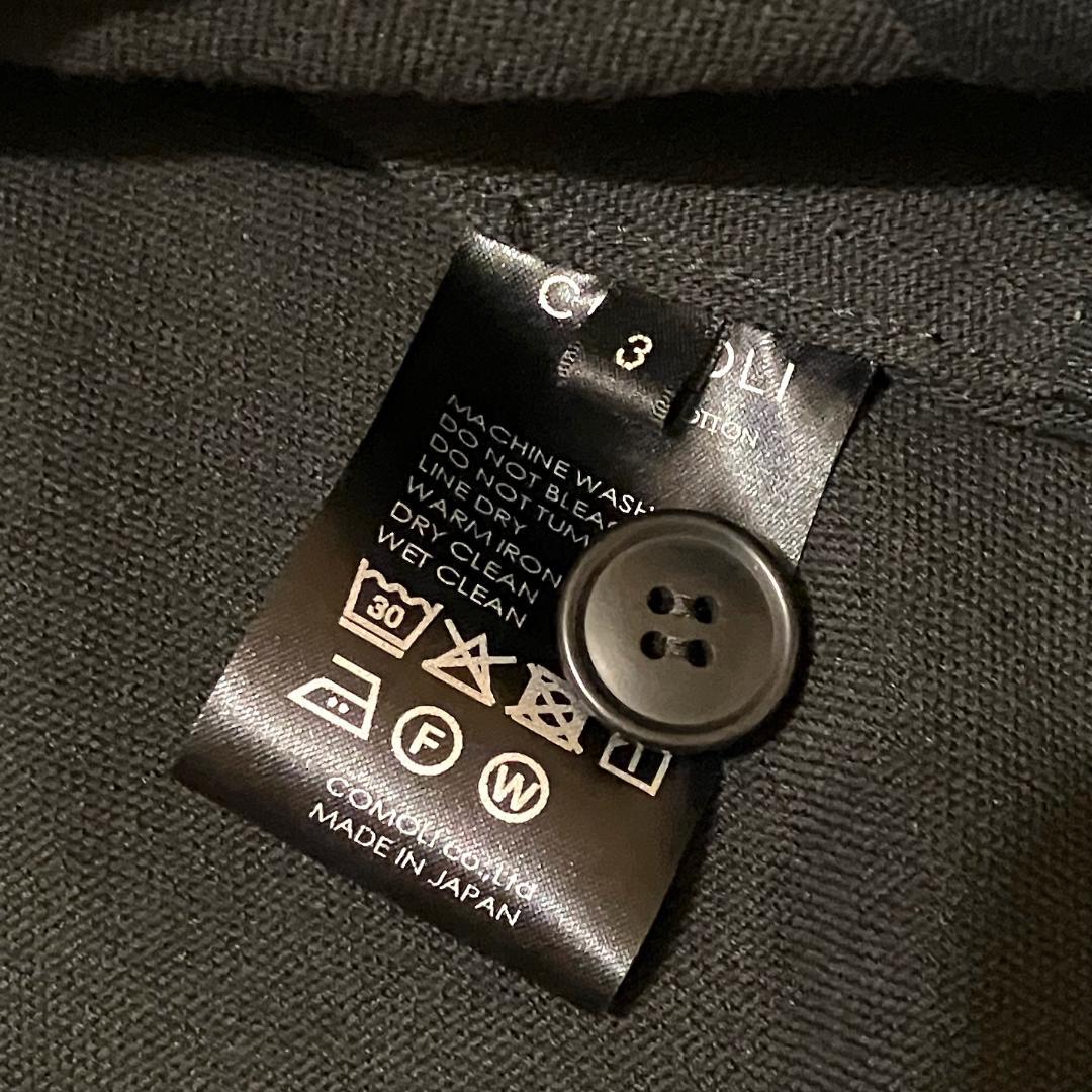 25SS 1回着用 美品 COMOLI（コモリ）コットンダックス ジャケット 3