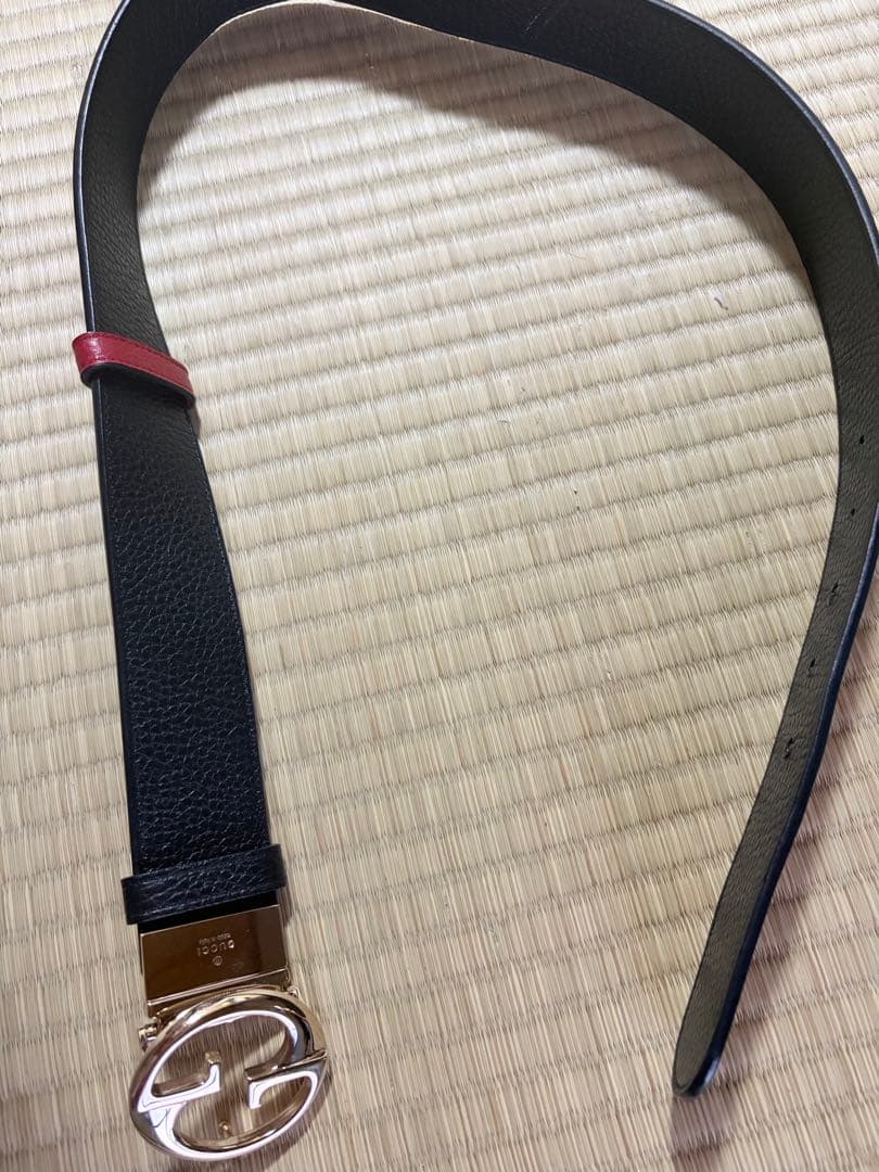 GUCCI ベルト　リバーシブル　購入前にコメント下さい