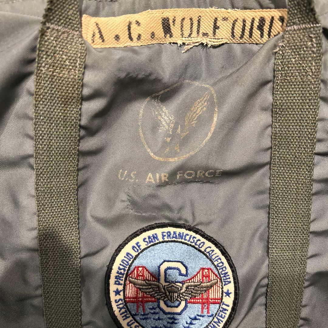 希少 USAF 初期型　ヘルメットバッグ　ビンテージ　1stMODEL
