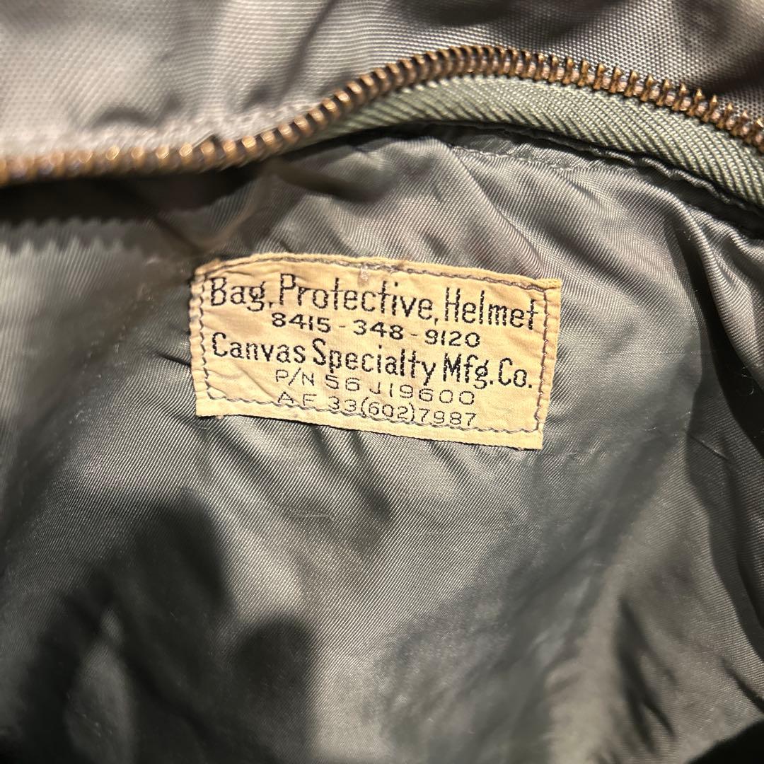 希少 USAF 初期型　ヘルメットバッグ　ビンテージ　1stMODEL