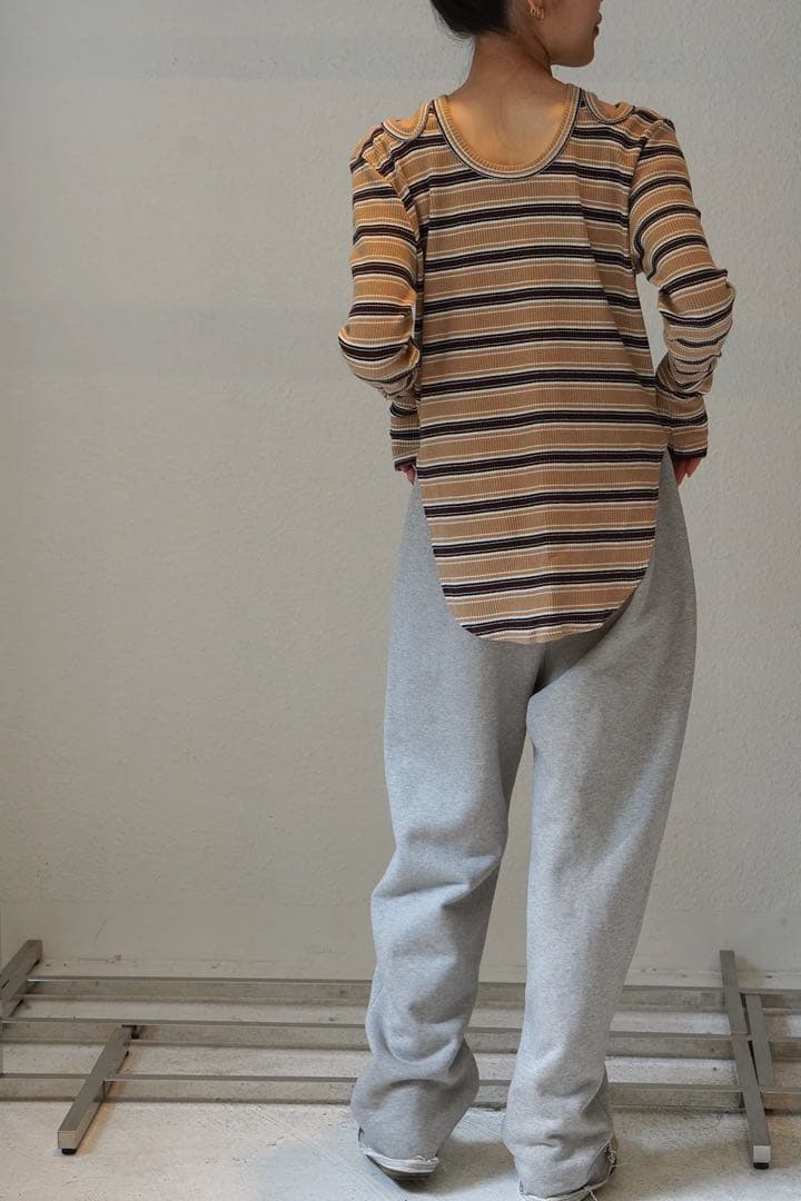 新品未使用タグ付き　solov ボーダーカットソー