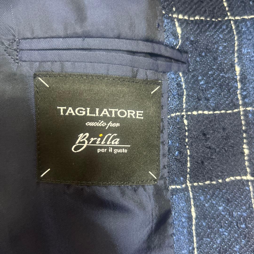 TAGLIATORE Brilla別注 リネン ジャケット 46 タリアトーレ