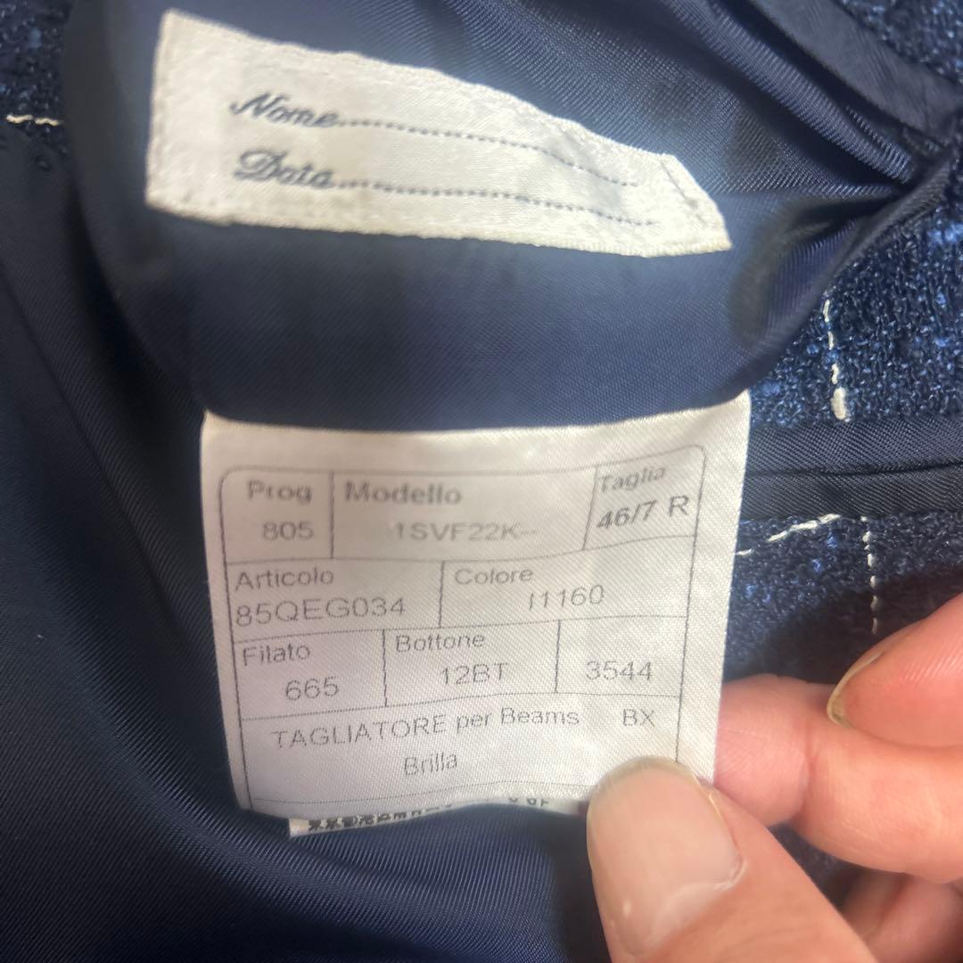 TAGLIATORE Brilla別注 リネン ジャケット 46 タリアトーレ