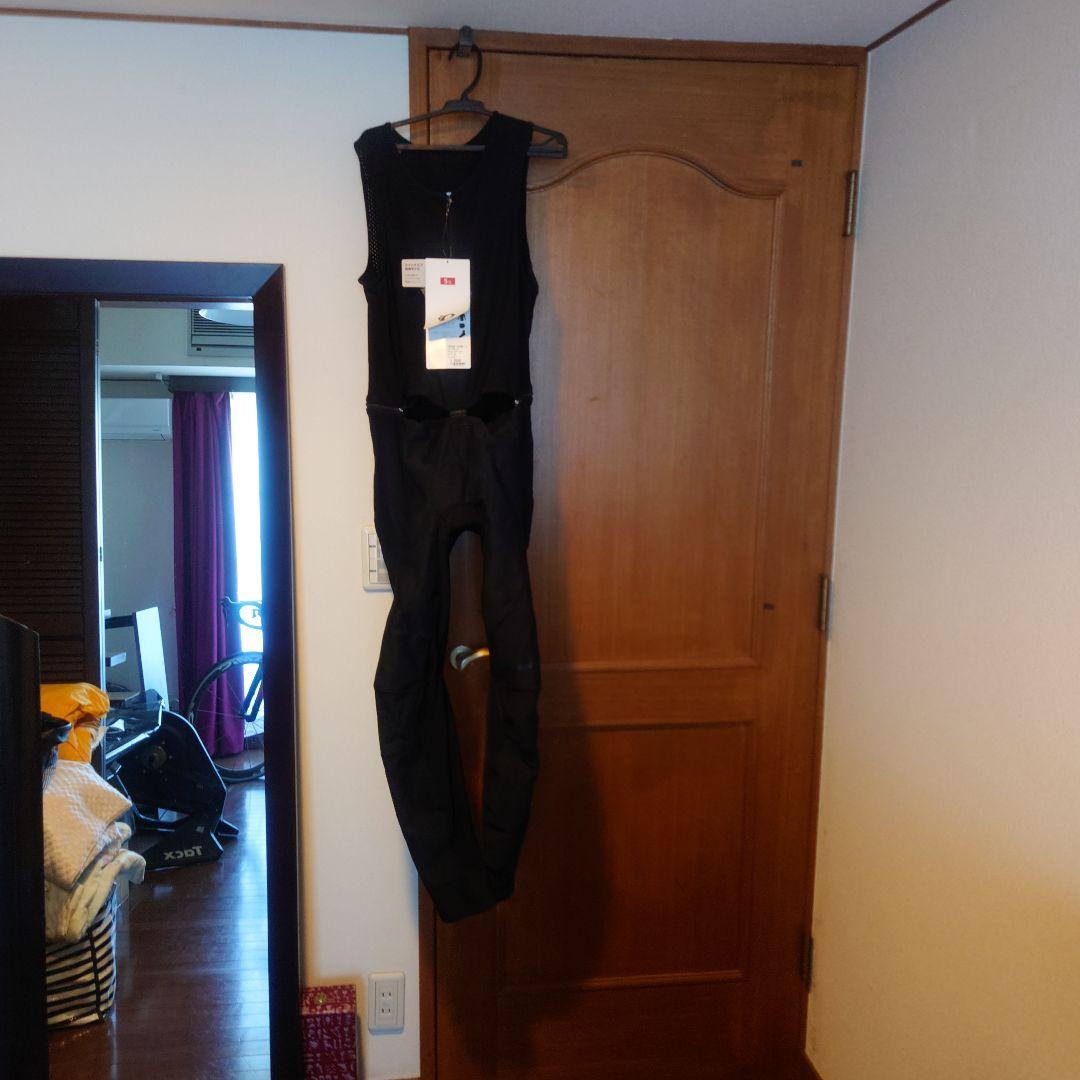 T6500-3DNP-1 ブラック ビブタイツ L パールイズミ 冬用