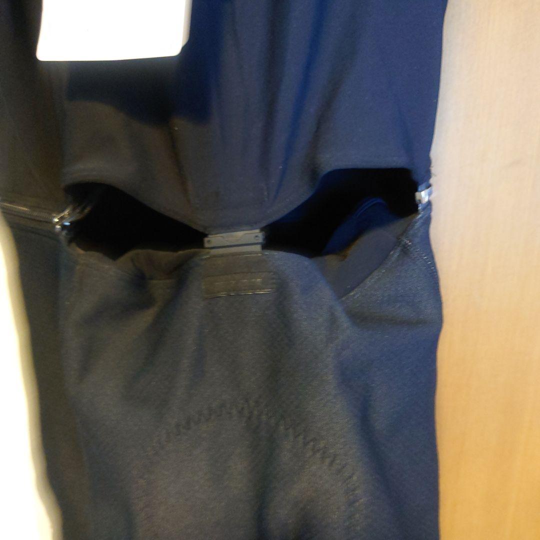 T6500-3DNP-1 ブラック ビブタイツ L パールイズミ 冬用