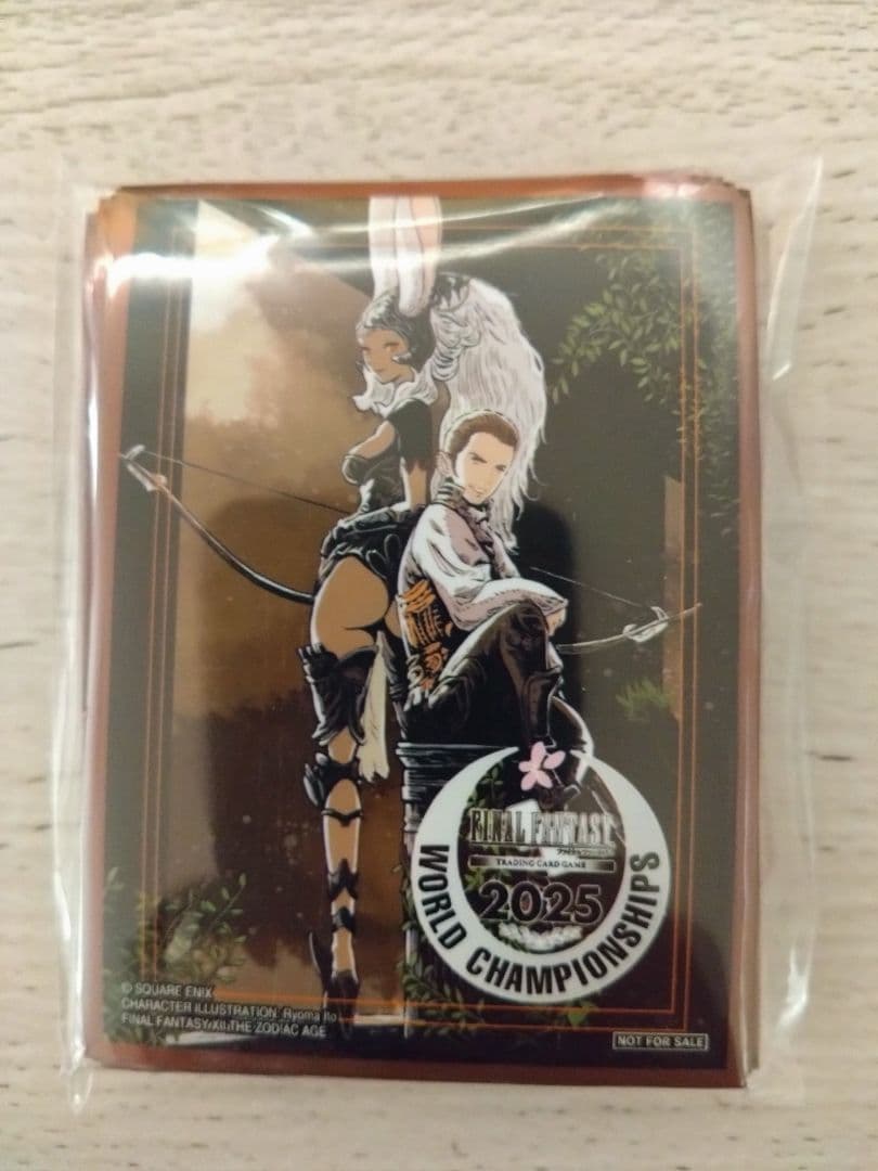 バルフレア&フラン　スリーブ　世界選手権配布物