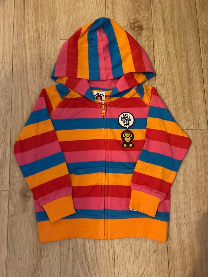 A BATHING APE BABY MILO パーカー