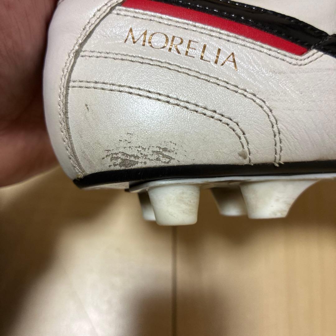 【N☆☆専用】ミズノ　モレリア2JAPAN クロスステッチ　白　ホワイト